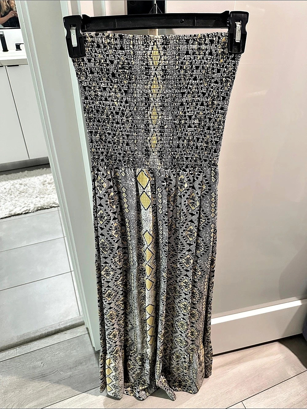 Parker Women's Geometric Maxi Dress Size Small Like New